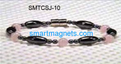 mix quartz Hematite magnetic bracelet