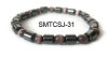 Hematite magnetic bracelet with opal