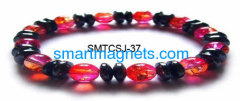 Acrylic Hematite magnetic bracelet
