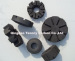 Aluminum industry graphite rotor