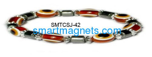 Hematite magnetic bracelet mixture Acrylic