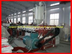 pvc/pp/pe corrugated sheet making machine