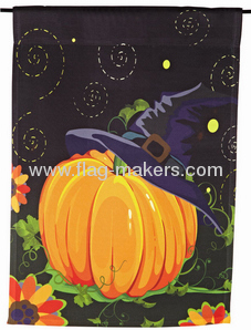 Autumn garden flag maker