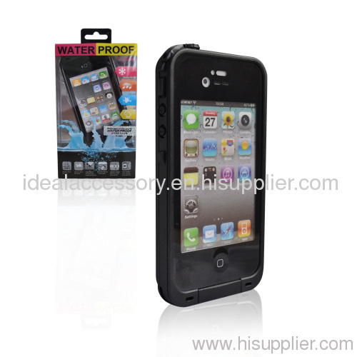 For Iphone 4,4s waterproof and cast antifouling case