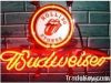 Budweiser Rolling Stones Beer Bar Neon Light Sign Great 18*14