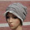 Fold knitted hat