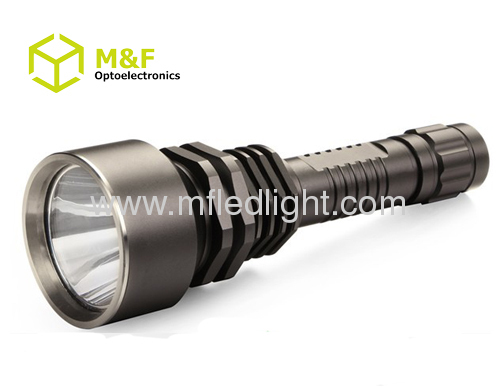 Multifunctional high Power xml t6 led rechargeable tactical flashlight