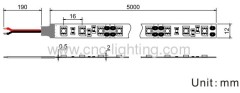 IP20 72W 300LEDs SMD5050 LED Strip