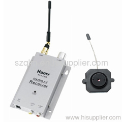1.2GHz wireless mini hidden camera with receiver