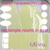 Custom blank clear stickers,transparent self adhesive labels
