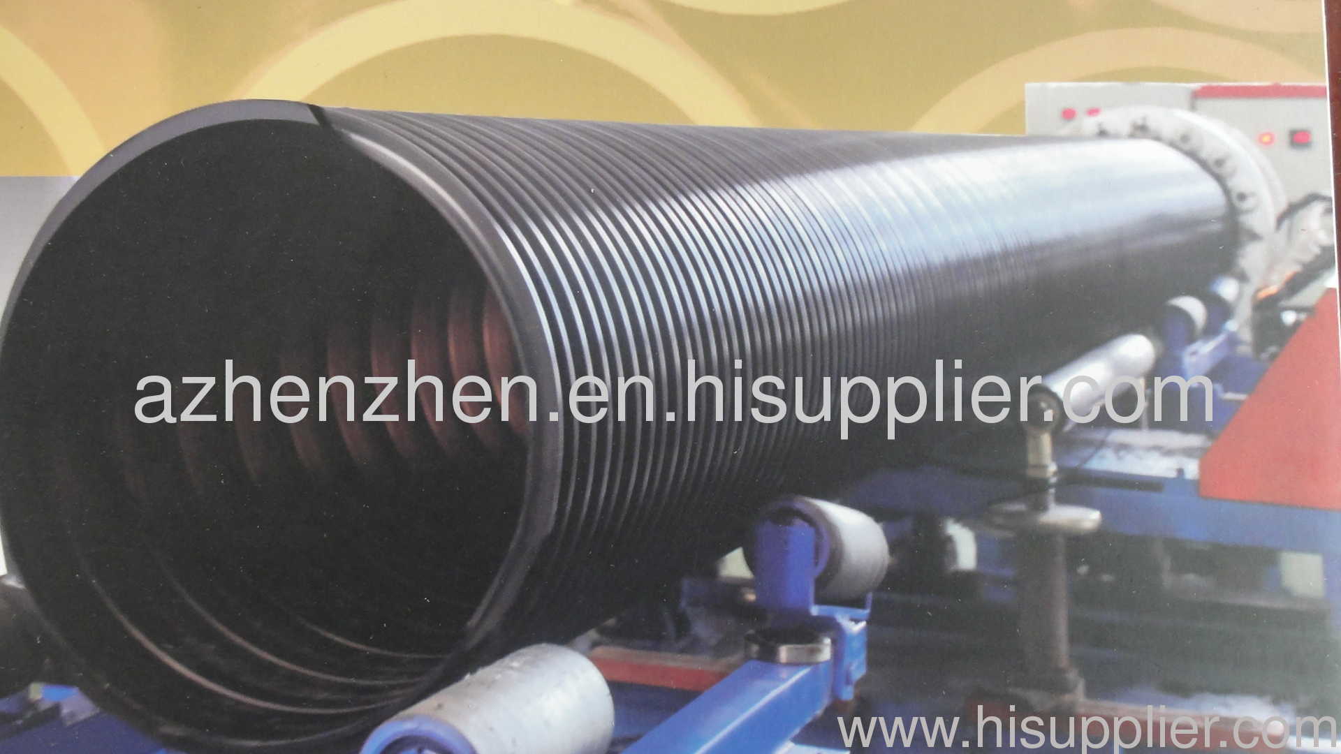 steel reinforced wound drainage pipe machine