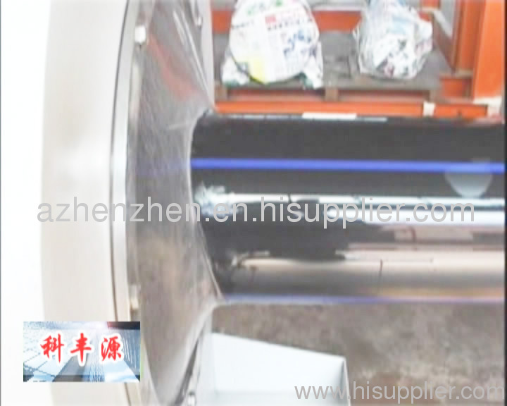 pe water service pipe machine