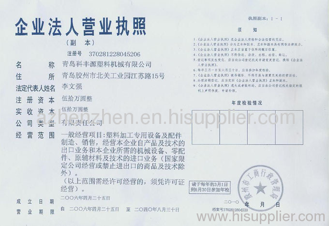 business license