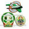 Logo printed Custom Made Souvenir metal ornaments for promotions and gifts