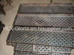 Non slip plate