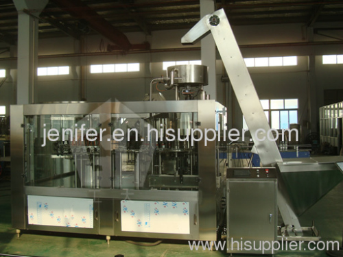 Pressure filling line