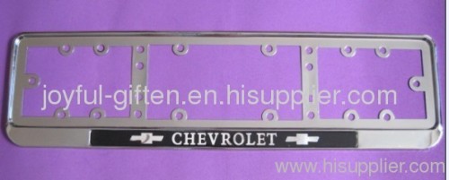 License plate frame