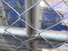 Chain link fence