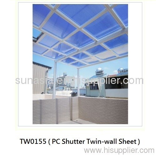 Twin Wall Polycarbonate Sheet