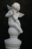 White Marble Angel Statue