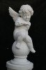 White Marble Angel carving
