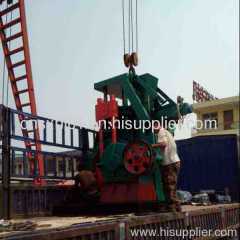 unburned concrete brick machine