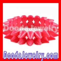 2012 Hot Fashion Various Color Rhinestones Spike Bracelet Wholesale