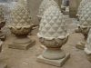 hand carved stone Finial