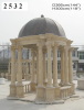 antique stone garden Gazebo