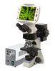 5 Mega Pixels Compound Digital LCD Fluorescence Microscope With 8 Inches TFT Screen