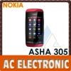 Nokia Asha 305 Dual SIM Touch Screen Mobile Phone