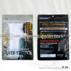 plastic garment pouches with hanger hole
