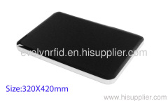 13.56MHz HF RFID Panel Antenna White&Black 6W PMMA Shell