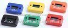 Yellow,Green LCD Electronic Vibration Activated tiny Hour Meter for Small Engines