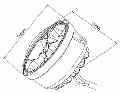 High quality 9-16V 4W DRL