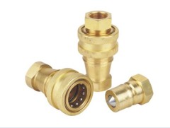 Brass Medium-voltage gas-liquid quick connector