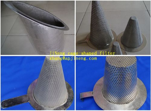 stainless steel cone filter/oil cone filter/filter