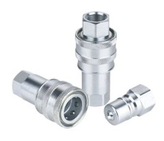 Carbon Steel Retractable Hydraulic Quick Coupling with High Pressure