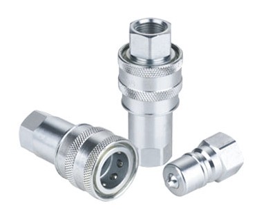 Carbon Steel Retractable Hydraulic Quick Coupling with Zinc Plated