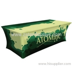 Full Color Table Cover / table shirt / table banner maker