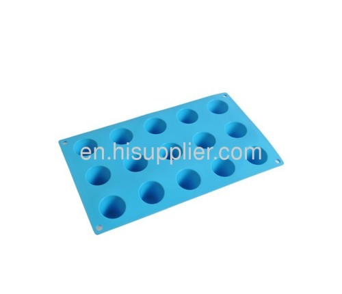 15 cups cone shaped silicone cake mould