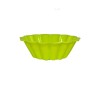 Flower shaped silicone fruit plate