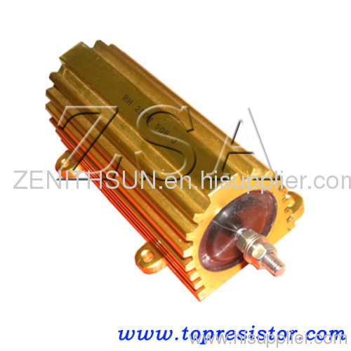 300W 200R Gold Aluminum Encased Wirewound Power Resistor