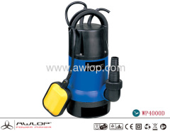 900W 14000l/h Dirty Water Pump / Electric Water Pump