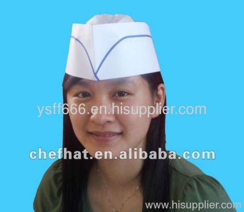 Paper forage hat(single blue)