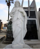 White Marble Religious Carving