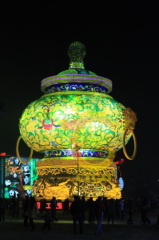 Festival lanterns for lantern show