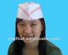 Paper forage hat(Double red)