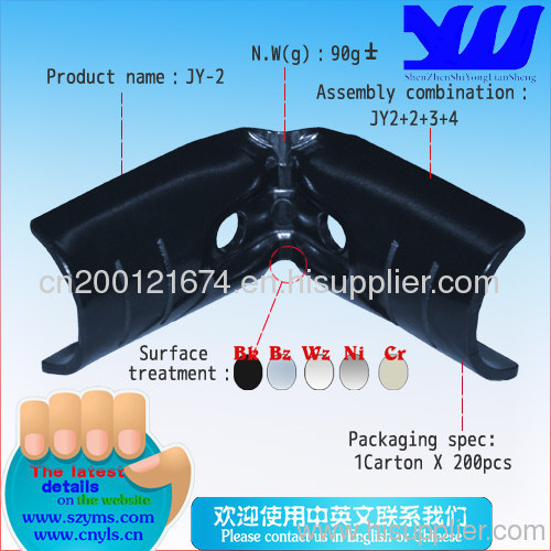 pipe rack metal joint