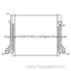 Nissens: 62798 for Mercedes Benz Radiator 9735000803